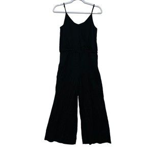 Ann Taylor LOFT Culotte Flared Crop Casual Strappy Jumpsuit XS